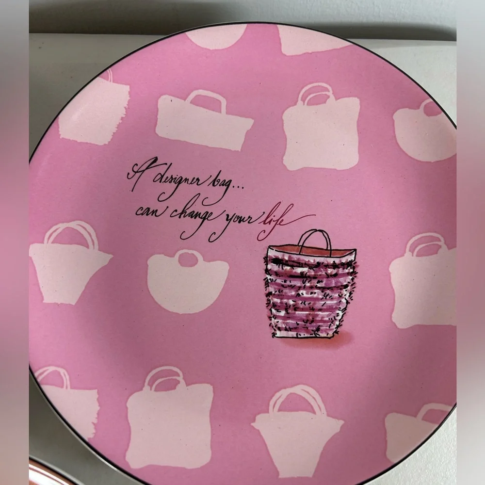Rosanna 8 inch decorative salad plates